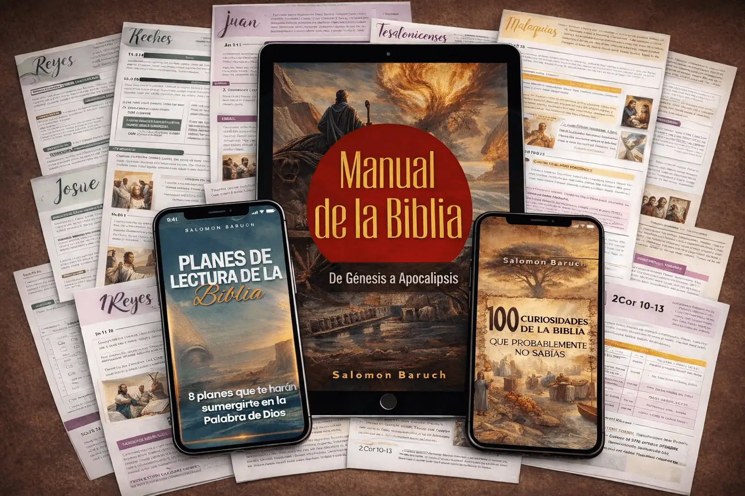 Manual de la Biblia - Mockup del producto